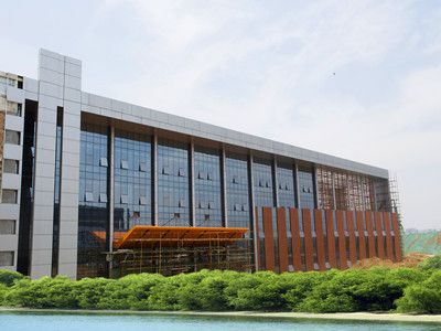 賀我司成功簽訂航天基地五0四園區(qū)B4、B5、B6樓幕墻、門窗